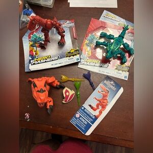 4 hero masher lot kids dinosaur one nib collectibles from 2005 Jurassic world